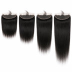 13x4 straight lace frontal human hair multiple length lineup