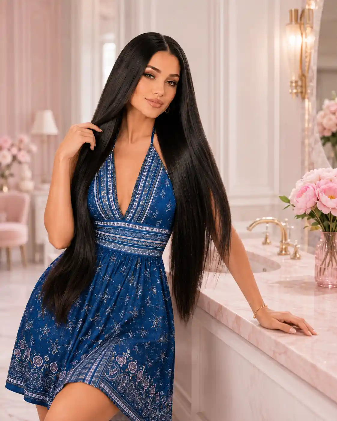 12A Straight Human Hair Bundles Double Weft