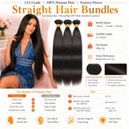 Straight virgin human hair bundles bundle options and buying guide